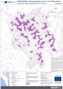 BGD_Map_CoxsBazar_AreasWithGreaterWindExposure_Camp 17_25SEP2018_A1
