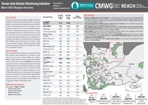 Yemen Joint Market Monitoring Initiative, Situation Overview - March 2021