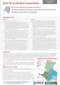 REACH RDC - HSM Kirotshe/Minova – Mars 2024