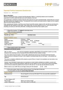 MENA_Questionnaire_Separated families questioning route_Feb 2017