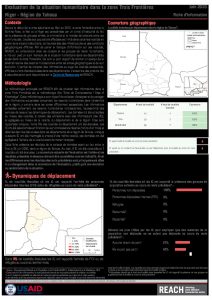Reach NER Factsheet Tahoua 3Frontieres apercu de la situation humanitaire au Niger Juin 2020