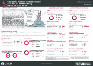 REACH South Sudan Port and Road Monitoring, Renk, December 2021