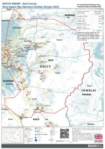 South Sudan - Flood Impact Education Facilities Guit County (October 2025)