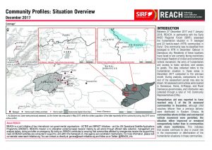 SYR_Situation Overview_Community Profile Update_December 2017