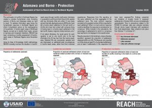 Hard-to-Reach, Protection, Factsheet Borno and Adamawa state, Nigeria, October 2020