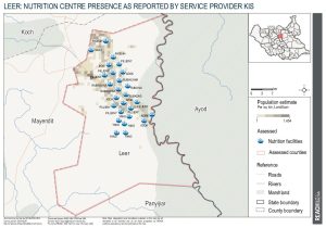 REACH SSD Nutrition Sites, Leer County