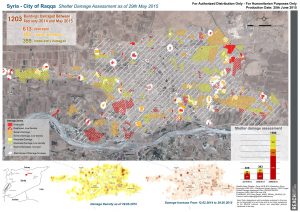City of Raqqa - Shelter Damage Assessment as of 29th May 2015