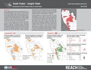 SSD_Factsheet_Overview of hard-to-reach areas in Jonglei State_April 2016