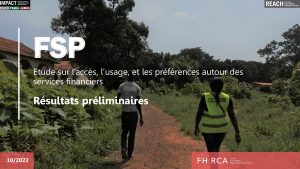 Evaluation de l'accès, de l'usage et des préférences des communautés en matière de services financiers et d'assistance monétaire