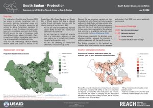 Assessment of Hard-to-Reach Areas: Protection, April 2022