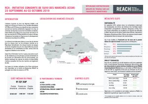 CAR Joint Market Monitoring Initiative (JMMI) Factsheet - September 2019