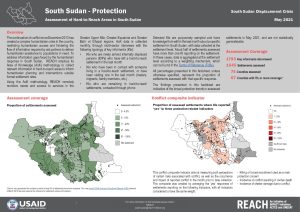 Assessment of Hard to Reach Areas, Protection, May 2021