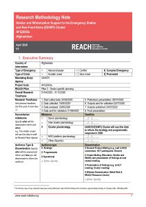 Winterization Evaluation Terms of Reference April 2020