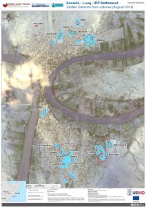 REACH_SOM_Map_SomaliaDisplacementCrisis_Luuq_LatrineDistance_26Sep2014_A0