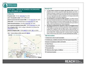 MLI_Revue de Données Secondaires_Eau Hygiène et Assainissement_Décembre 2016