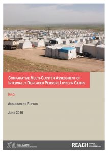 Comparative Study of Internally Displaced Persons in Camps in Iraq