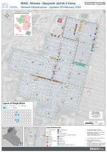 REACH IRQ Map IDP Qayyarah Jad'ah 5 11Aug2020