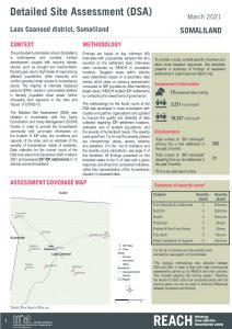 REACH SOM Factsheet DSA Laas Caanood March 2021