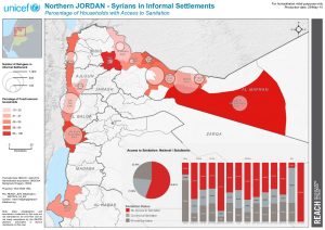 JOR_InformalSettlements_PercentageofSyrianRefugeeHouseholdwithAccesstoSanitation_May2014_A4