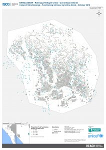 BGD_Map_CoxsBazar_Camp22(Unchiprang)_LatrineFunctionality_OCT2018_A0