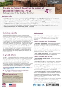 REACH - OCHA-DRC-GTACQ-Factsheet mensuelle-Juillet 2026