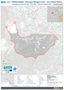 Bangladesh - Cox's Bazar - Kutupalong Extension Site - Zone QQ Infrastructure - November 2017