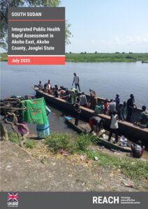 REACH South Sudan - Integrated Public Health Rapid Assessment (IPHRA) in Akobo East - July 2025