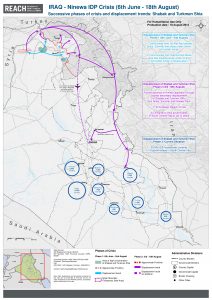 IRQ Internal Displacement Map August 2014 Shia Minorities