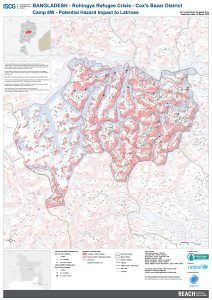 Bangladesh - Cox's Bazar - Camp 8W Potential Flood and Landslide Risk to Latrines
