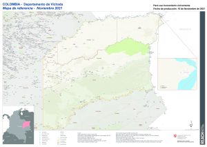 REACH Col Mapa de Referencia – Vichada, Noviembre 2021