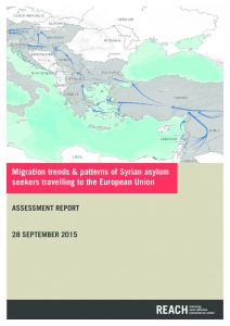 REACH_Migration Trends and Patterns of Syrian Asylum Seekers in the EU_Sept 2015
