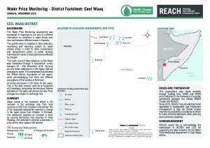 SOM_Factsheet_Water Price Monitoring_Ceel Waaq_November 2016