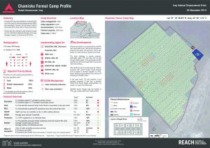 IRQ_Factsheet_Chamisku IDP Camp Profile_26 November 2014