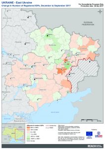 UKR_Map_East Ukraine_Change Of Registered IDPs_28DEC2017_A4