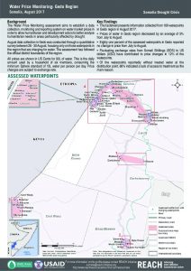 SOM_Factsheet_Water Price Monitoring_Gedo_August 2017