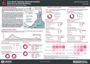 Port and Road Monitoring, South Sudan, Renk, January 2020