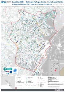 Bangladesh - Cox's Bazar - Kutupalong Extension Site - Zone NN Infrastructure - November 2017