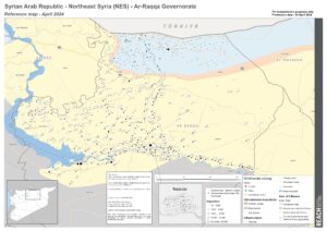 REACH Syria - Ar-Raqqa Governorate Reference map - April 2024