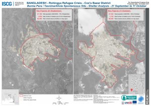 Bangladesh - Cox's Bazar - Burmapara Shelter Analysis Comparison - 21 September & 11 October