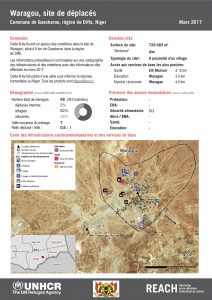 NER_HCR_Factsheet_Profil Site de Déplacés_Commune de Gueskerou_Waragou_Mars 2017