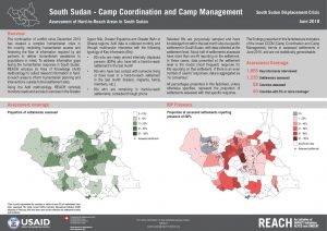 REACH_SSD_Factsheet_Assessment of Hard-to-Reach Areas CCCM_June 2018