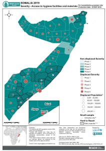 REACH Somalia Map Somalia STM SeverityHygiene 25SEP2019 A4
