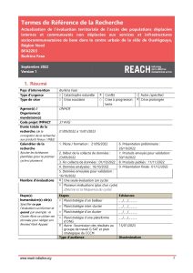 Burkina Faso: Evaluation territoriale Ouahigouya 2022 (ABA) – Termes de référence