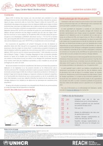 REACH_BFA_Rapport d'évaluation territoriale Kaya_janvier 2023