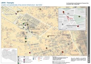 REACH Libya Tawergha Centre Map (03-2022)