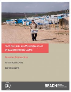 IRQ_Report_Food Security Assessment of Syrian Refugees in Camps in the KRI_September 2015
