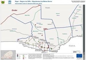 NIGER - Region de Diffa, Commune de Maine Soroa: Interventions en EHA, mai 2017