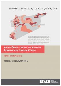 SYR_Terms of Reference_Syria Area of Origin Methodology_November 2015