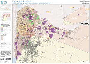 JOR_Syrians in Host Communities Number of School Age Children in Northern Jordan_Apr 2013