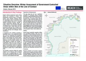 UKR_Situation Overview_Winter Assessment_February 2018